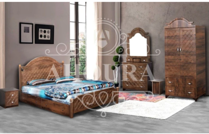 تخت خواب دو نفره مدل روژان